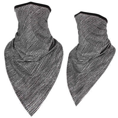 Мултифункционален щампован триъгълен шал Мотоциклет Колоездене Бандани Туризъм Къмпинг Лов Риболов По-топла маска за лице