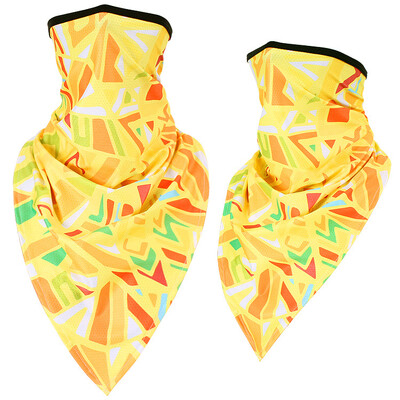 Мултифункционален щампован триъгълен шал Мотоциклет Колоездене Бандани Туризъм Къмпинг Лов Риболов По-топла маска за лице