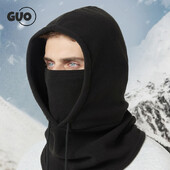 Моден поларен флис Жени Мъжки Балаклава Зимна шапка Шапки Топли ветроустойчиви ски маски за цялото лице Шапки Мъжки бонета Шалове