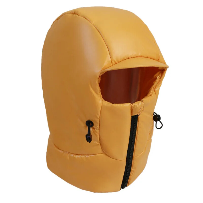 Удебелена топла дамска пухена памучна наушница Топло за врата Електрически велосипед Ски Шапка Светкавица Мъжка мотоциклетна каска Стил N