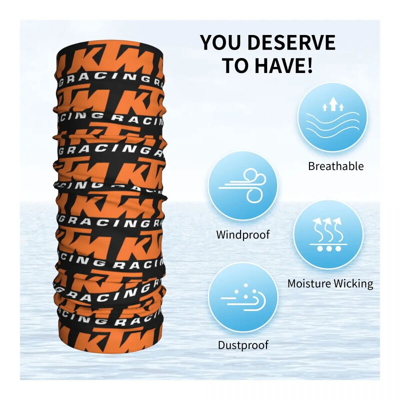 Ready to Race Bandana Neck Cover Printed Wrap Scarf Многофункционална маска за лице Туризъм за мъже, жени Може да се пере