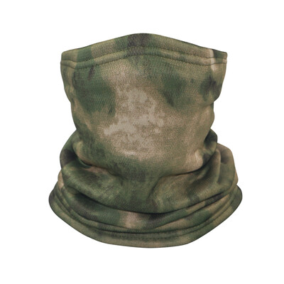 Поларена термична тактическа камуфлажна маска Спорт на открито Мрежест шал за врата Половината на лицето Покривало за врата Гети Камуфляжни бандани Шария