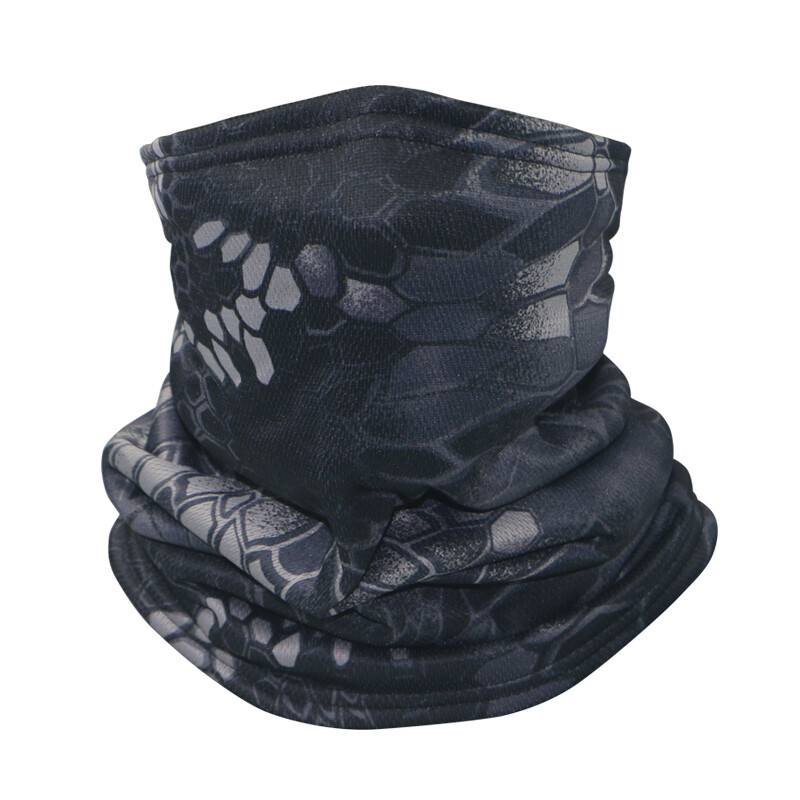 Поларена термична тактическа камуфлажна маска Спорт на открито Мрежест шал за врата Половината на лицето Покривало за врата Гети Камуфляжни бандани Шария
