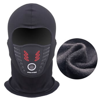 Winter Snowboard Mask Full Face Ski Cycling Balaclava για κάλυμμα προσώπου ποδηλάτου Θερμική κεφαλή Θερμική κουκούλα καπέλου μάσκα ποδηλάτου αντιανεμική