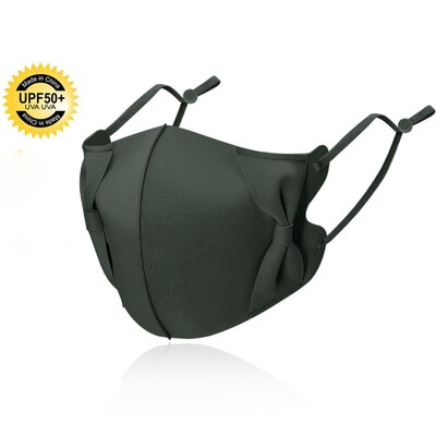 Anti-uv UPF50+ Ice Silk Sunscreen Cycling Mask 3D Bow Anti-sun Mask Летни спортове на открито Маска за лице Бягане Шофиране Face Cover
