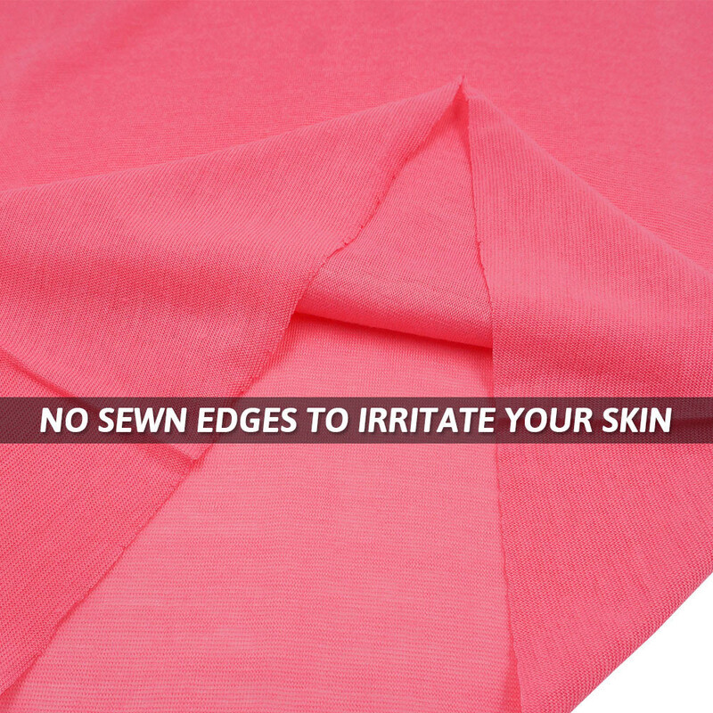 Безшевни едноцветни бандани Мъже Жени Черен Червен Сива лента за глава Шал Туризъм Гети за врата Къмпинг Колоездене Покривало за лице Балаклава