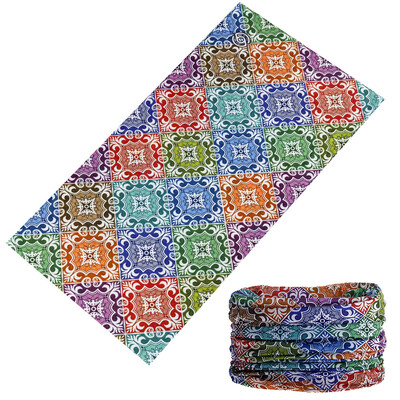 2024 Гореща разпродажба Magic Seamless Tube Bandanas Балаклава Спорт Face Shield Маска Шал за врата Велосипедни ленти за глава Жени Мъже braga cuello