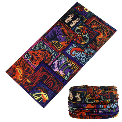 2024 Гореща разпродажба Magic Seamless Tube Bandanas Балаклава Спорт Face Shield Маска Шал за врата Велосипедни ленти за глава Жени Мъже braga cuello