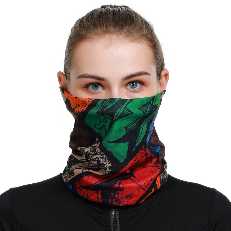 2024 Гореща разпродажба Magic Seamless Tube Bandanas Балаклава Спорт Face Shield Маска Шал за врата Велосипедни ленти за глава Жени Мъже braga cuello