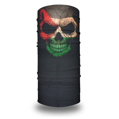 01-31 Seamless Holloween Skull Bandana Skeleton Cycling Neck Gaeter Ski Face Cover Лента за глава Маска Спорт на открито Многофункционален шал