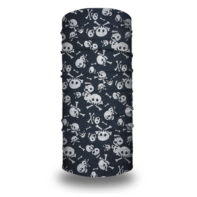 01-31 Seamless Holloween Skull Bandana Skeleton Cycling Neck Gaeter Ski Face Cover Лента за глава Маска Спорт на открито Многофункционален шал