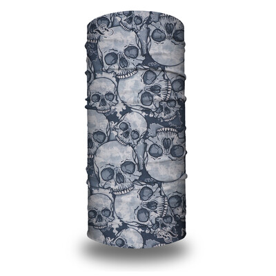 01-31 Seamless Holloween Skull Bandana Skeleton Cycling Neck Gaeter Ski Face Cover Лента за глава Маска Спорт на открито Многофункционален шал