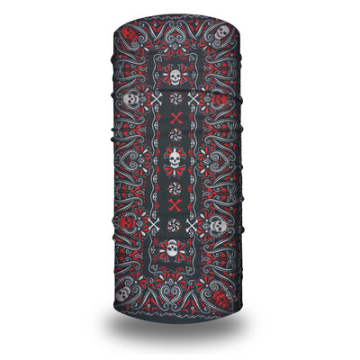 01-31 Seamless Holloween Skull Bandana Skeleton Cycling Neck Gaeter Ski Face Cover Лента за глава Маска Спорт на открито Многофункционален шал