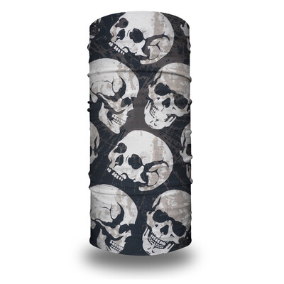 01-31 Seamless Holloween Skull Bandana Skeleton Cycling Neck Gaeter Ski Face Cover Лента за глава Маска Спорт на открито Многофункционален шал
