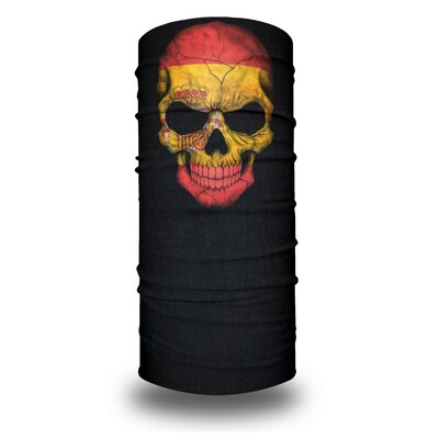 01-31 Seamless Holloween Skull Bandana Skeleton Cycling Neck Gaeter Ski Face Cover Лента за глава Маска Спорт на открито Многофункционален шал