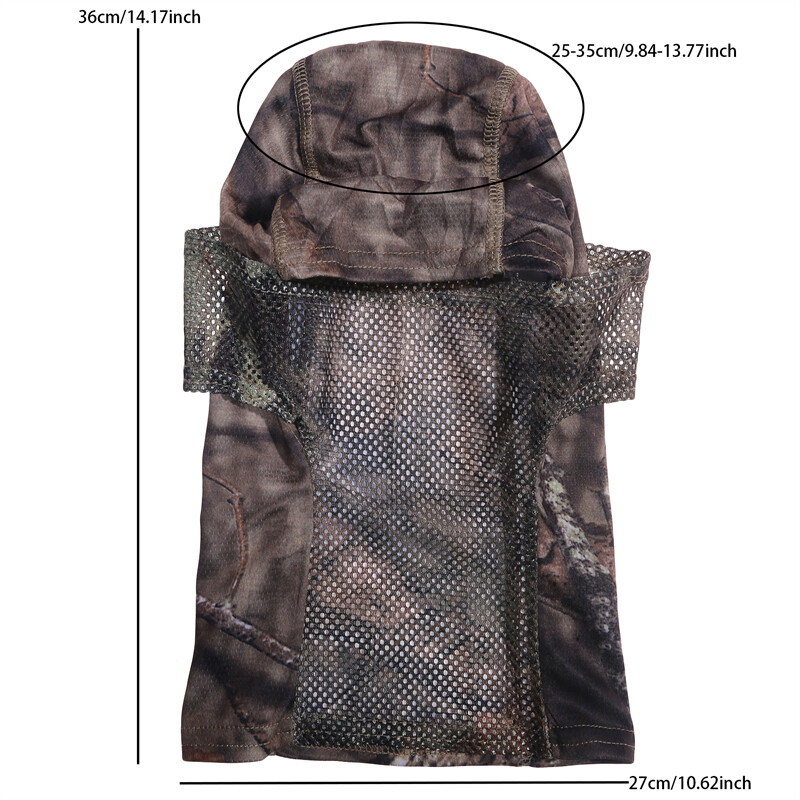 Нова тактическа балаклава ловна шапка камуфлаж страйкбол пейнтбол маска за цялото лице мотоциклет колоездене военен шал