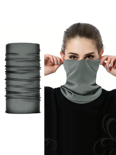 Велосипедна маска за лице, абсорбираща потта, дишаща, риболовна тренировка, спортна UV маска за лице, шал за врата, гети, лятна бандана за лице, ледена коприна, мъже, жени