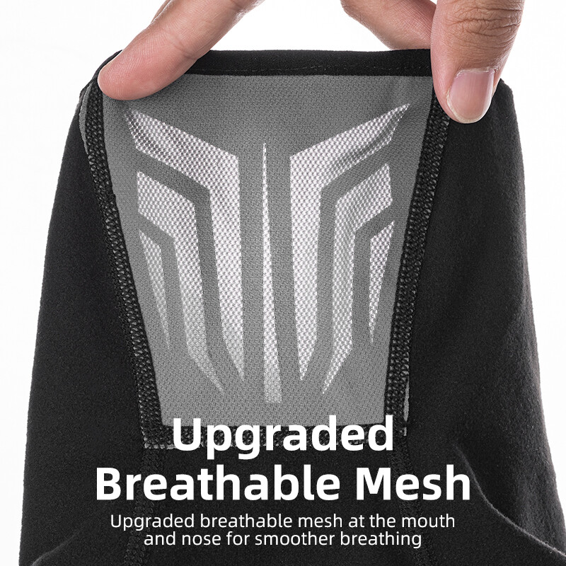 ROCKBROS Велосипедна маска за цялото лице Зима Затопляне Байк Балаклава Шапки Мъжки ветроустойчив мотоциклет MTB Шосейно колоездене Шал с яка