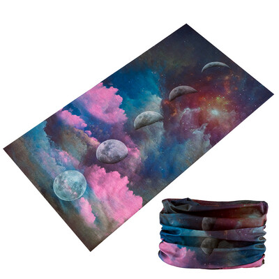 Galaxy бандани за мъже и жени, ленти за глава, спорт на открито, балаклава, мотоциклетист, маска за лице, летен шал за глава, Нов дизайн 2024 г.