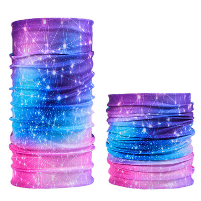 Galaxy бандани за мъже и жени, ленти за глава, спорт на открито, балаклава, мотоциклетист, маска за лице, летен шал за глава, Нов дизайн 2024 г.