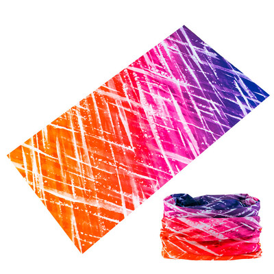 Тръбни безшевни бандани Унисекс раирана кърпа за глава за жени Мъжки тактически маски за лице Велосипедна лента за глава Балаклава Мъжка шапка