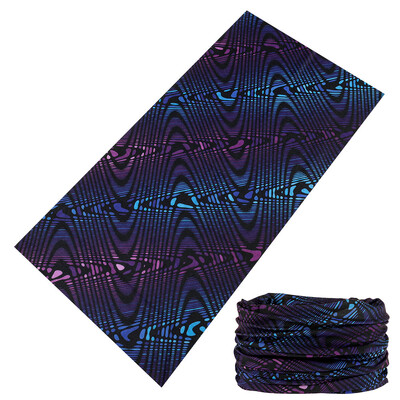 Тръбни безшевни бандани Унисекс раирана кърпа за глава за жени Мъжки тактически маски за лице Велосипедна лента за глава Балаклава Мъжка шапка