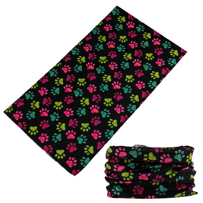 2024 Красива шарка на паунови пера, дамски бандана, шал за колоездене, маска за лице с цветя на пеперуда, лента за глава с тръба на балаклава