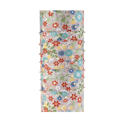 2024 Красива шарка на паунови пера, дамски бандана, шал за колоездене, маска за лице с цветя на пеперуда, лента за глава с тръба на балаклава