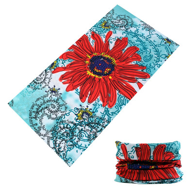 2024 Красива шарка на паунови пера, дамски бандана, шал за колоездене, маска за лице с цветя на пеперуда, лента за глава с тръба на балаклава