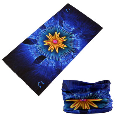 2024 Красива шарка на паунови пера, дамски бандана, шал за колоездене, маска за лице с цветя на пеперуда, лента за глава с тръба на балаклава