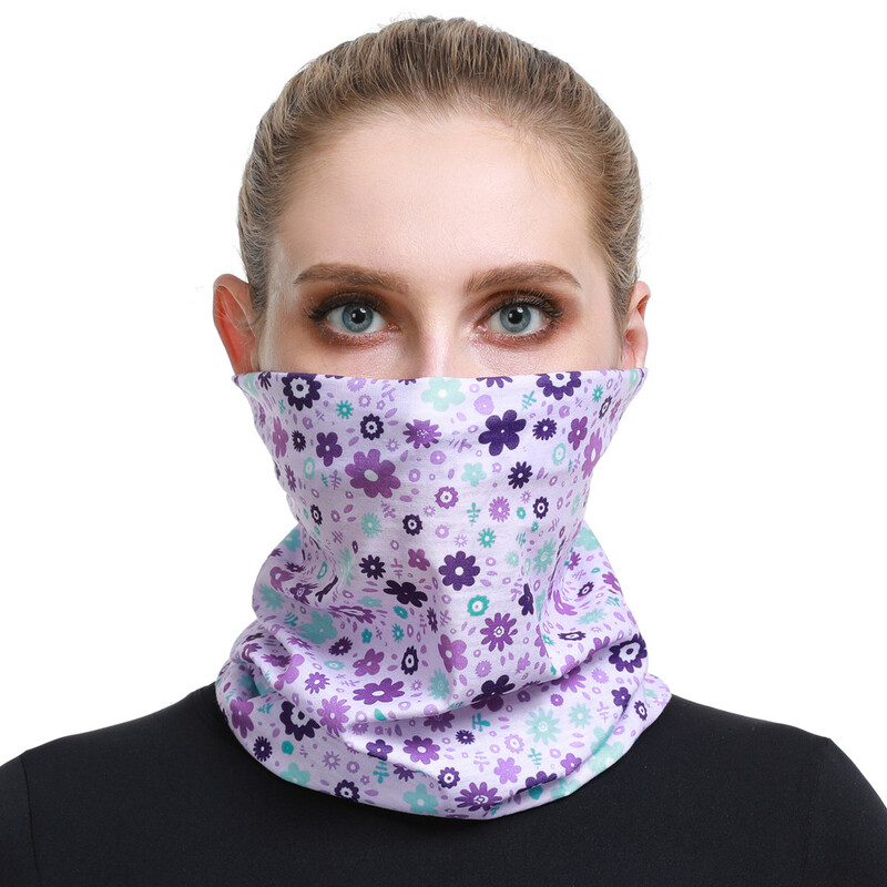 2024 Красива шарка на паунови пера, дамски бандана, шал за колоездене, маска за лице с цветя на пеперуда, лента за глава с тръба на балаклава
