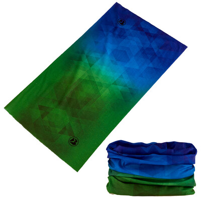 2024 Нов дизайн с градиентен цвят Тюрбан за жена Мъж UV защита Бандана Спортна маска Балаклава Велосипеден шал Гети за врата