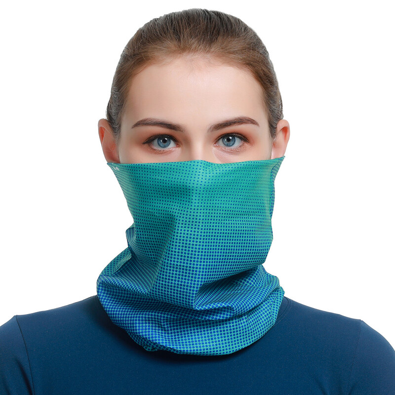 2024 Нов дизайн с градиентен цвят Тюрбан за жена Мъж UV защита Бандана Спортна маска Балаклава Велосипеден шал Гети за врата