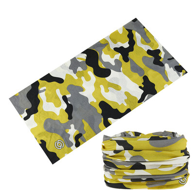2024 Нов дизайн Камуфлажен тръбен шал за деколте Многофункционална колоездене Бандана Зелена спортна маска за лице Велосипед Балаклава за жени Мъже