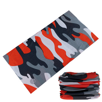 2024 Нов дизайн Камуфлажен тръбен шал за деколте Многофункционална колоездене Бандана Зелена спортна маска за лице Велосипед Балаклава за жени Мъже