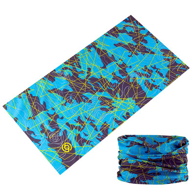 2024 Нов дизайн Камуфлажен тръбен шал за деколте Многофункционална колоездене Бандана Зелена спортна маска за лице Велосипед Балаклава за жени Мъже