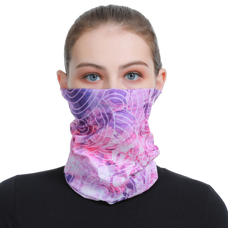 2024 Creative 3D Water Drop Design Sport Face Bandana For Women Men Bicycle Balaclava Cycling Band Head UV Protection Шал за врата