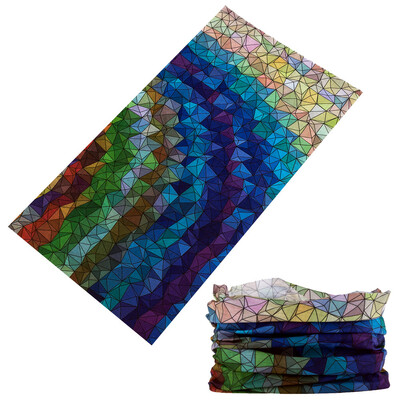 Магически безшевни бандани Шал за глава Колоездене Маска за лице Щит Нов дизайн Жени Мъже Велосипед Мото Спорт Балаклава Ленти за глава Шапка