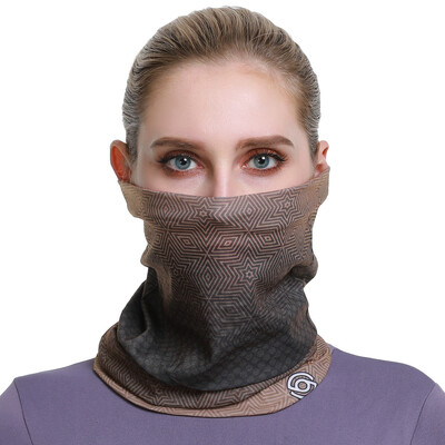 Магически безшевни бандани Шал за глава Колоездене Маска за лице Щит Нов дизайн Жени Мъже Велосипед Мото Спорт Балаклава Ленти за глава Шапка
