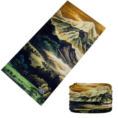 Красива пеперуда забрадка за жени Многофункционална велосипедна бандана Слънцезащитна маска за лице Женски спортен шал с цветя Балаклава