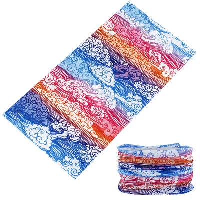 Красива пеперуда забрадка за жени Многофункционална велосипедна бандана Слънцезащитна маска за лице Женски спортен шал с цветя Балаклава