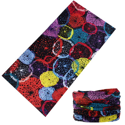 Красива пеперуда забрадка за жени Многофункционална велосипедна бандана Слънцезащитна маска за лице Женски спортен шал с цветя Балаклава