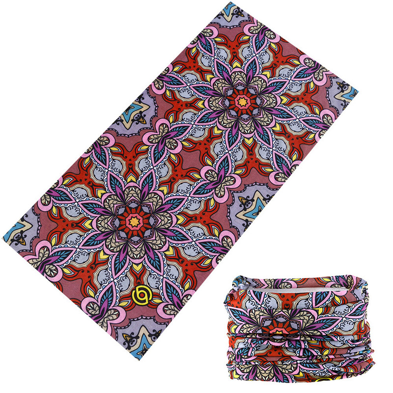 Красива пеперуда забрадка за жени Многофункционална велосипедна бандана Слънцезащитна маска за лице Женски спортен шал с цветя Балаклава