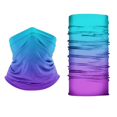 Множество цвята бандана високоеластична безшевна бандана бафове гети лента за глава колоездене риболов балаклава тръба щит за лице мъжки шал