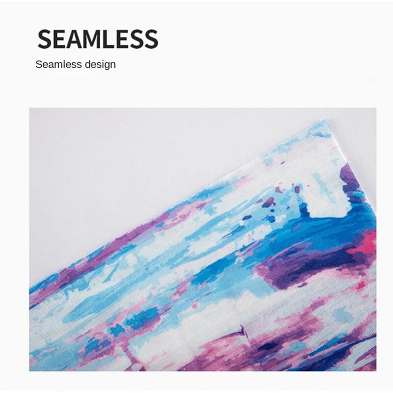 Множество цвята бандана високоеластична безшевна бандана бафове гети лента за глава колоездене риболов балаклава тръба щит за лице мъжки шал