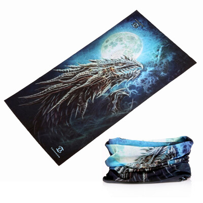 Китайски стил Loong Panda Design Безшевна лента за глава за лице Колоездене Бандана Спортна маска Балаклава Дракон Шал за врата за жена Мъж