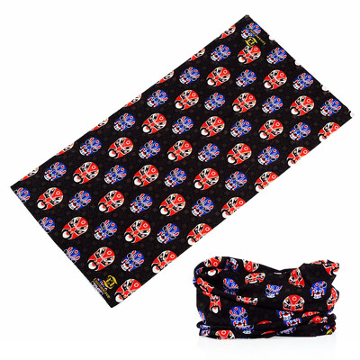 Китайски стил Loong Panda Design Безшевна лента за глава за лице Колоездене Бандана Спортна маска Балаклава Дракон Шал за врата за жена Мъж