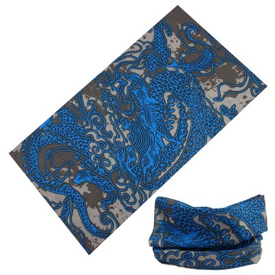 Китайски стил Loong Panda Design Безшевна лента за глава за лице Колоездене Бандана Спортна маска Балаклава Дракон Шал за врата за жена Мъж