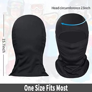 Balaclava Face Mask Μάσκα σκι για άνδρες Γυναικείες Μάσκα Ολόκληρου Προσώπου Κουκούλα Tactical Snow Motorcycle Running Cold Weather