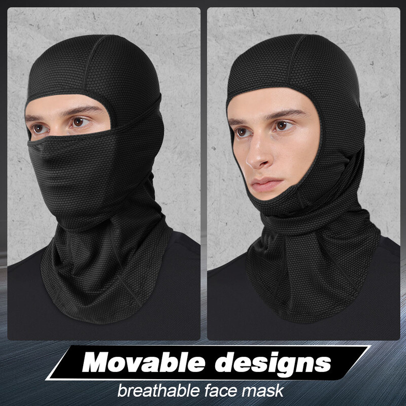 Висококачествена велосипедна маска за цялото лице Балаклава Еластична дишаща бързосъхнеща гета за врата Face Cover For Bicycle Sport Men Women